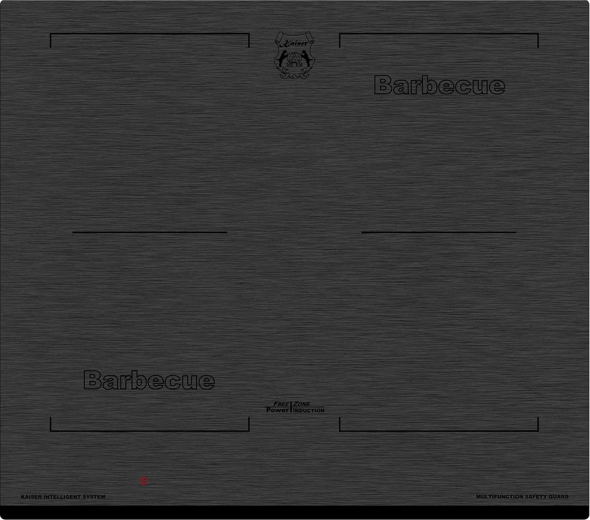 Kaiser, Kogeplader, induktion hob 60 cm KCT 6700 FI • Selvtilstrækkelig hob med GRATIS ZONE &, Sort, 60 cm