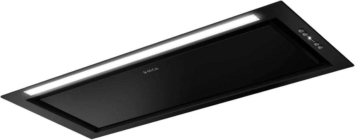 Elica BLMAT/A/72, Underbyggede emhætter, Skjult 2.0 BLMAT / A / 72 fanmodul 72 cm Sort Matt, Sort, 72 cm, 70 dB, 1x7, 421 L