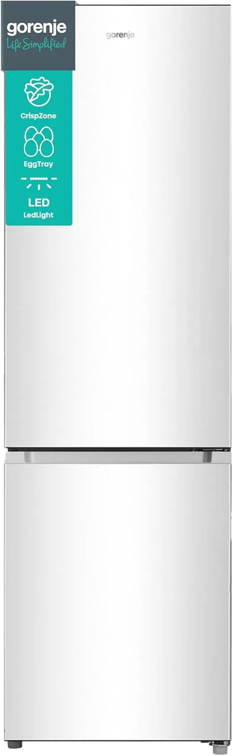 Gorenje, Køle-/fryseskabe, RK 4182 PW4 køleskabe-fryser kombination, 269 L, hvid, energiklasse E, 55 × 180 × 55, 7 cm, 1L