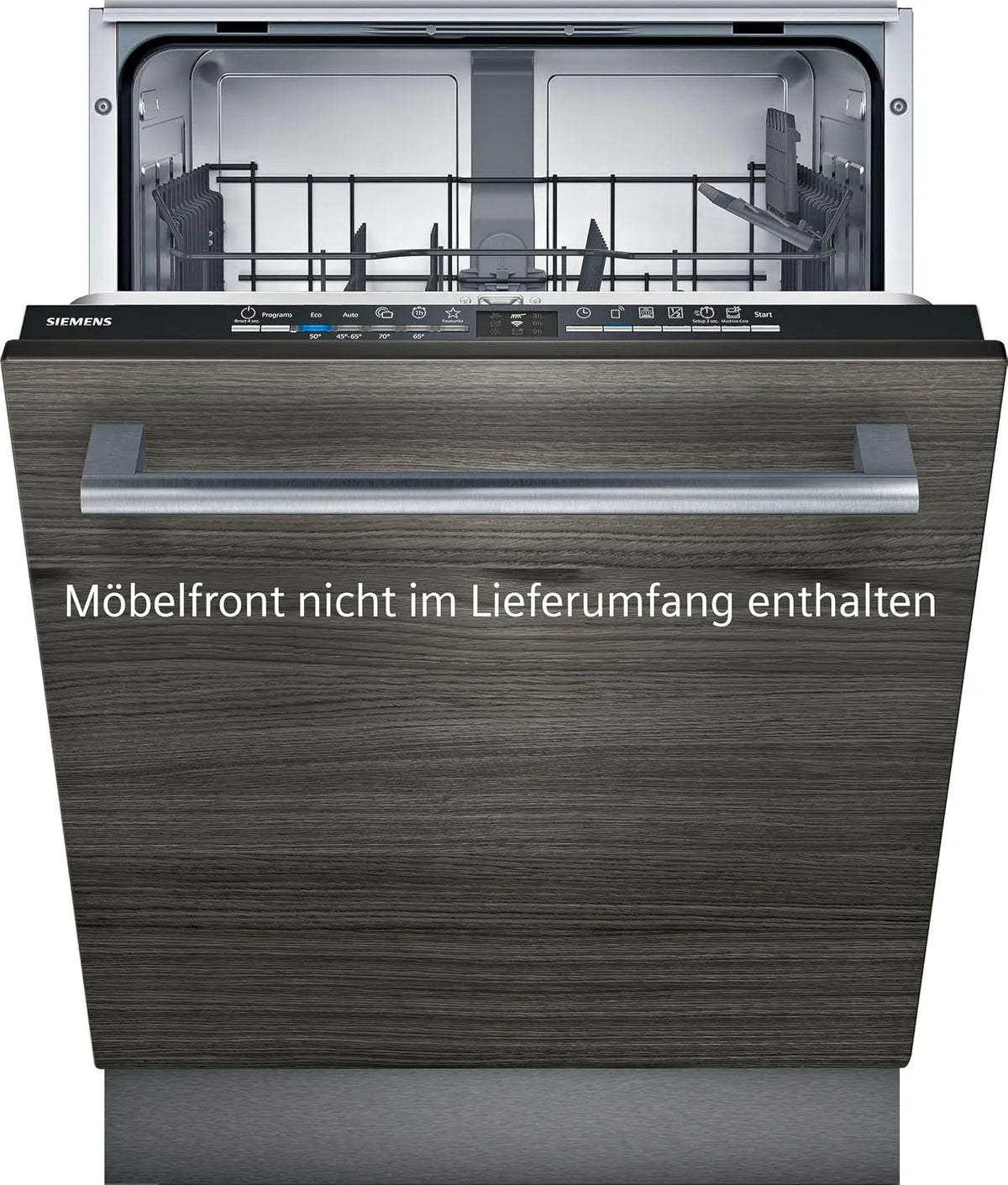 Siemens SX61IX12TE iQ100, Opvaskemaskiner, 60 cm, Fuldt integreret opvaskemaskine, 92 kWh, 12 MGD, Smart Home kompatibel via Home, Sølv, 92 kW