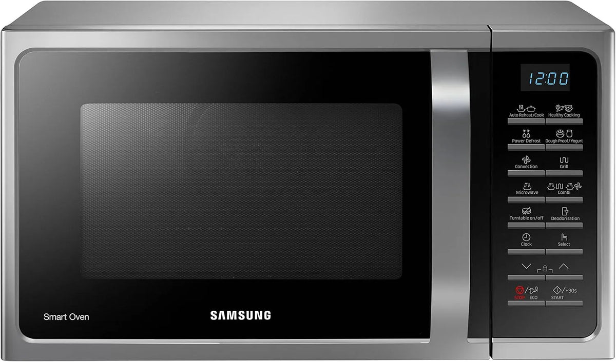 Samsung, Mikrobølgeovne med grill, mikrobølgeovn Mwo Combi grå, 900 W, 1500 W, 28 L
