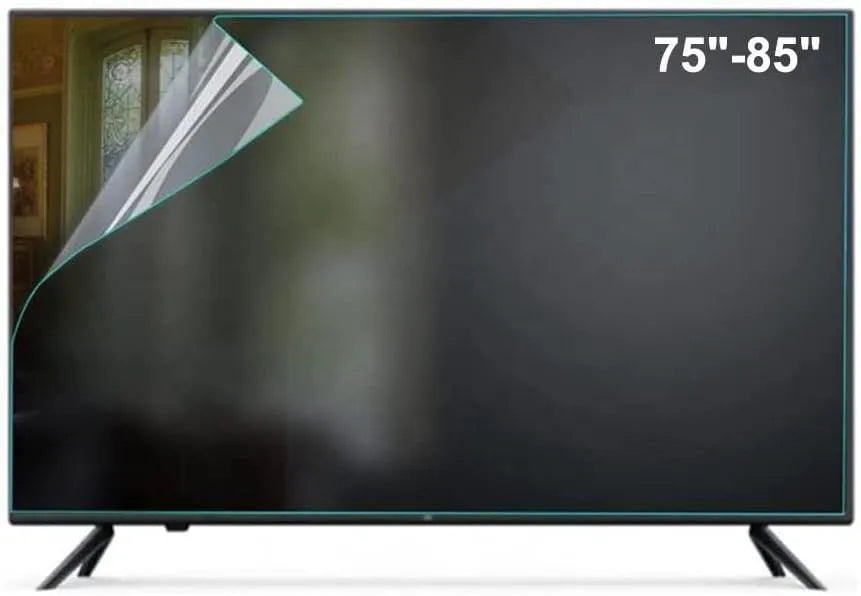 AIZYR 77tommer, Visning beskyttelsesfilm, 77inch Frosted Anti Glare TV skærm Protector Filter ud blå lys Anti Scratch, Blå, 77inch, 1722x993mm