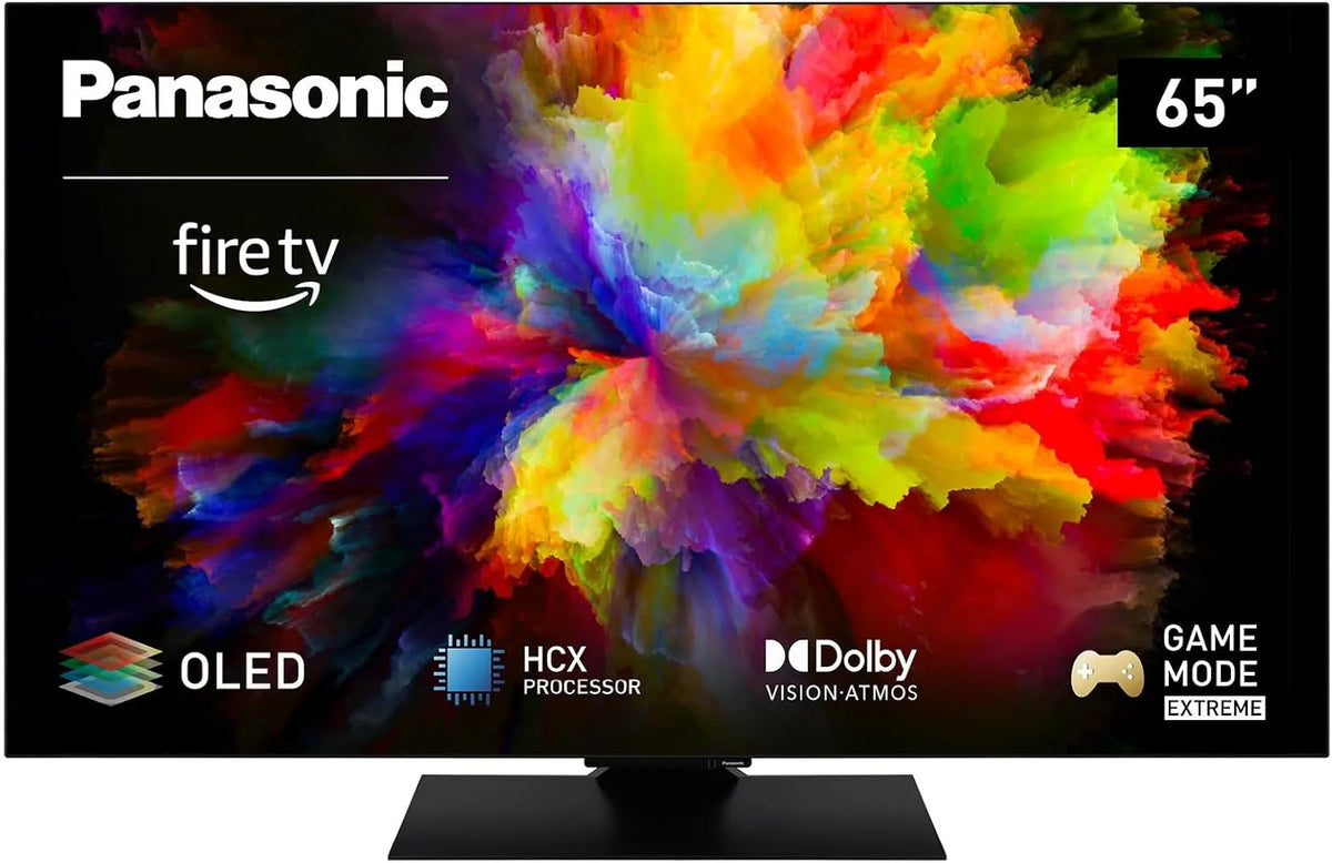 Panasonic TV-65Z80AEZ, Smart-tv, Z80 Series 65 tommer 4K Ultra HD OLED Smart TV, 2024, Fire TV, Dolby Vision, Sort, 4K, OLED