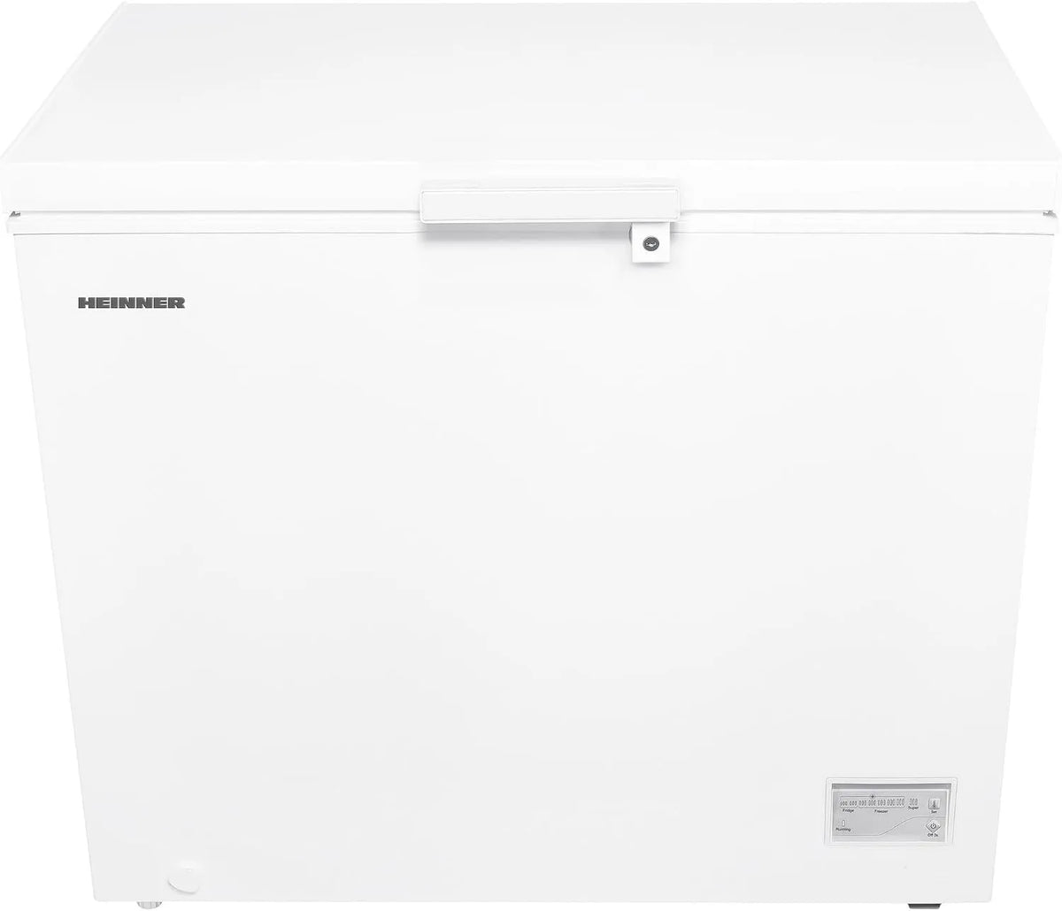 HEINNER HCF-HM246INVCD, Kummefrysere, Fryser 246L - Inverter- Kompressor - LED-skærm & LED-indendørs belysning, Hvid, 246L
