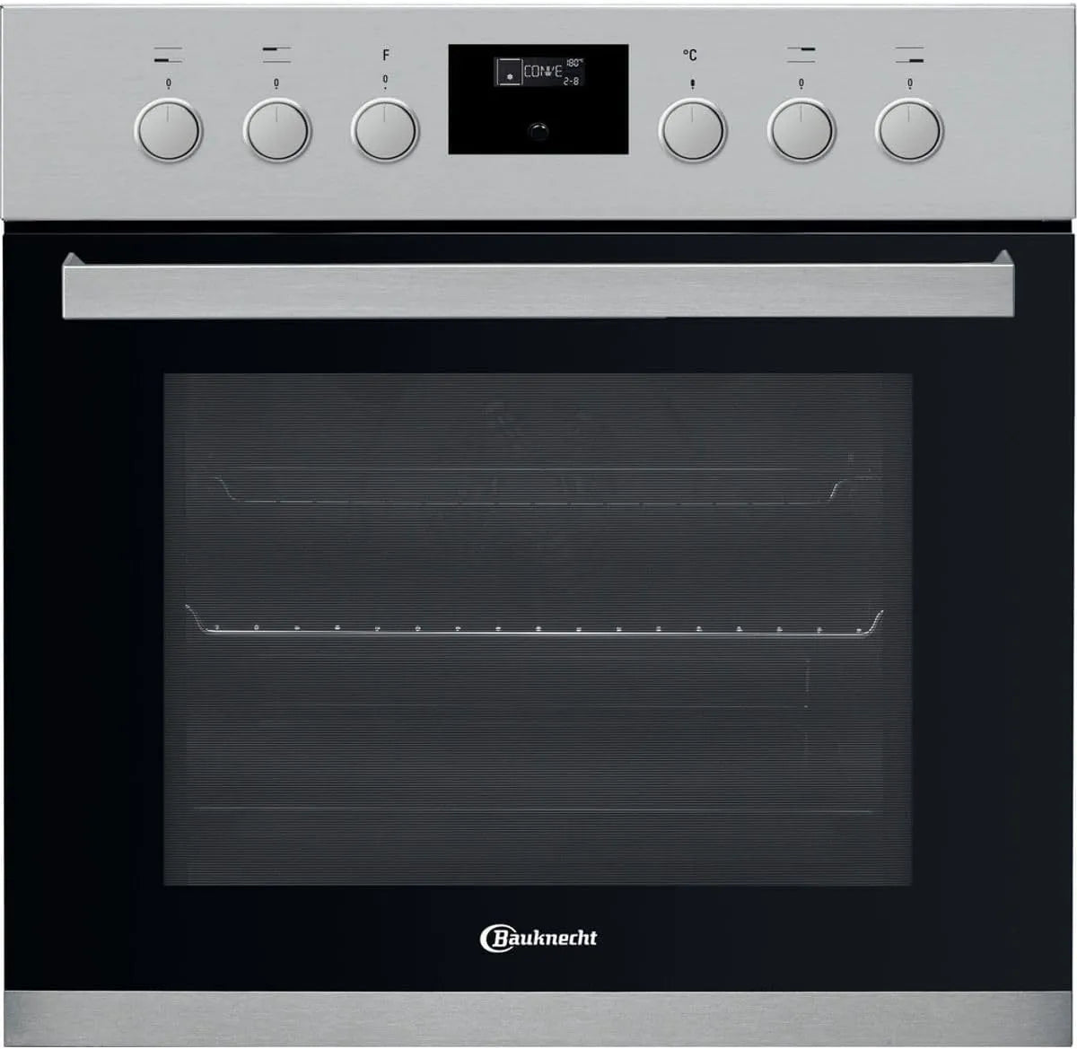 Bauknecht 2-fach HIS3, Ovne, EP8V2 IN Elektrisk installationskomfur - 65L madlavning rum - Pyrolyse rengøring, Sølv, 8V, 65L, 5x59, 5x55 cm