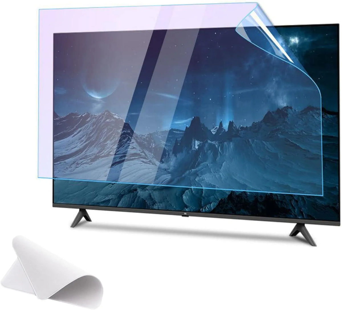 MJYT QLED-4K-HDTV/A 75-85-Zoll-Fernseher, Skærmbeskyttelse til TV, 77inch Anti- blå lys skærm beskyttelsesfilm til 75- 85- tommer Tv - glas- fri