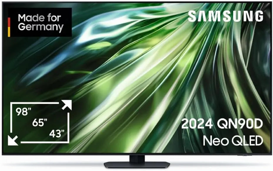 Samsung QN90D Gen2, TV'er, Neo QLED 4K TV 55 inches, Neurale Quantum 4K AI processor, Mini LED-tv, AI, Sort, QLED, 4K, 55 inch, Mini LED