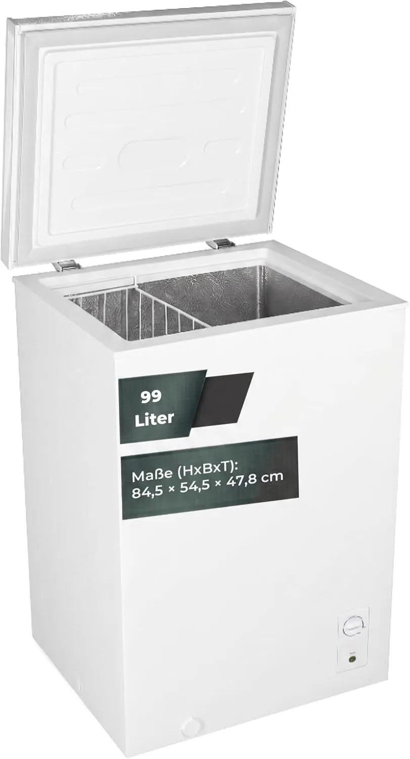 YUNA, Kummefrysere, FROSTER 100 D Fryser, Sort, 5 x 54, 5 x 47, 8 cm, 99 l