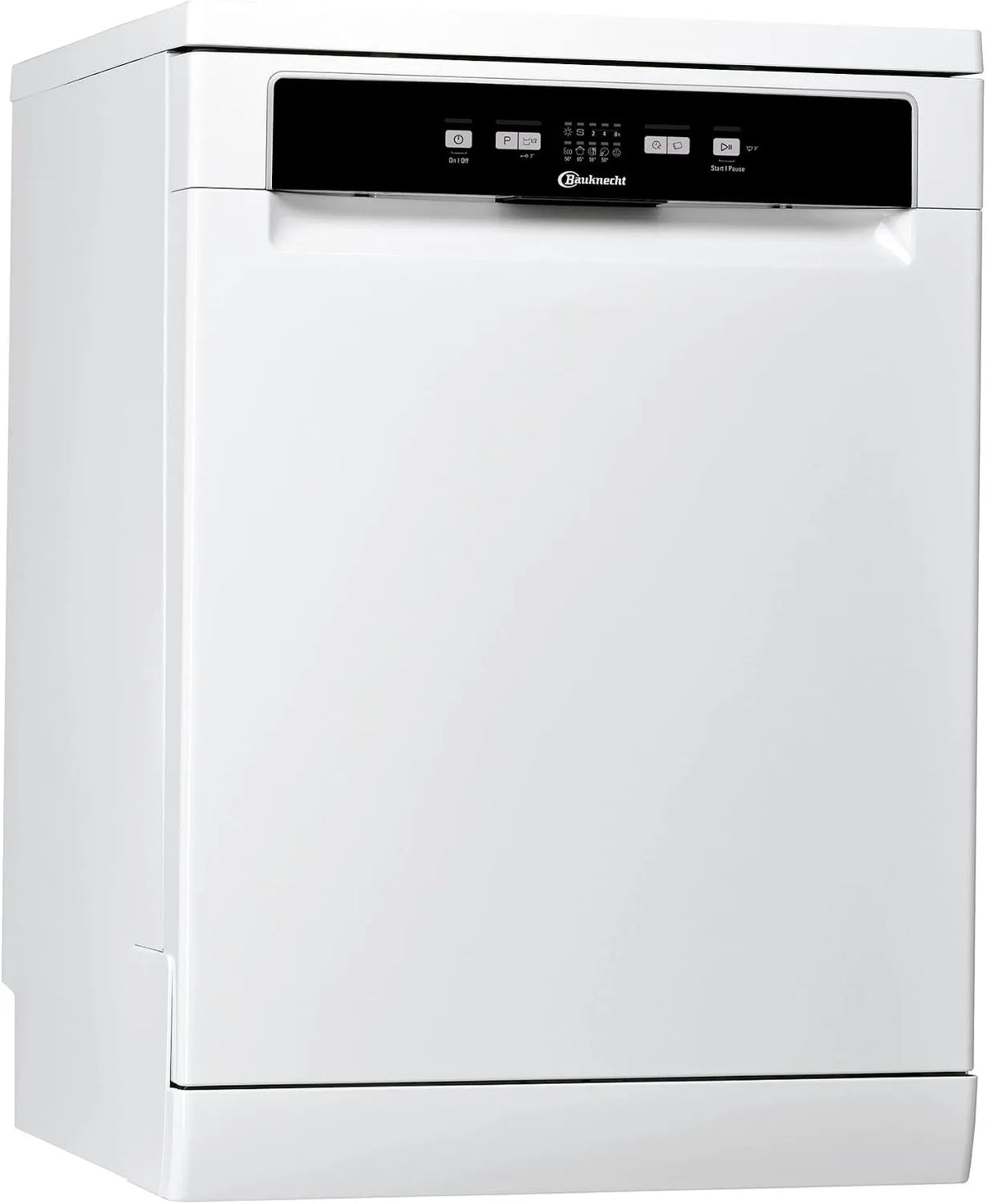 Bauknecht 2B19, Opvaskemaskiner, 60 cm, BFE Aftagelig opvaskemaskine 60 cm / Starttid før valg / 5 standard programmer /, Hvid