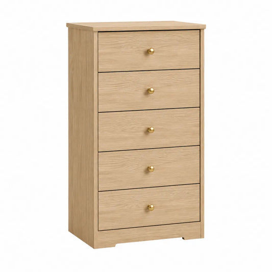 Cajonera de Madera con 5 Cajones