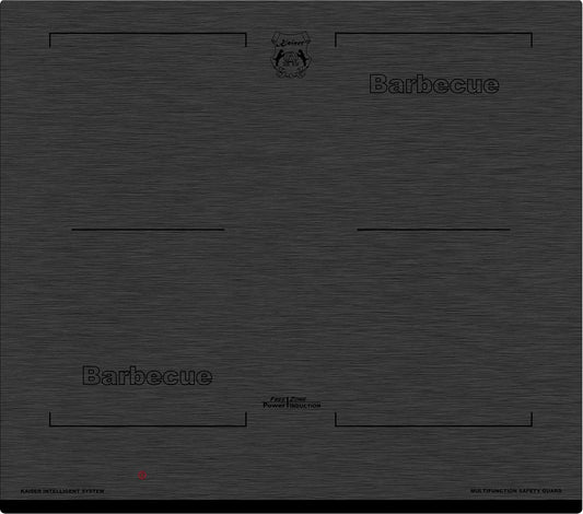 Kaiser, Kogeplader, induktion hob 60 cm KCT 6700 FI • Selvtilstrækkelig hob med GRATIS ZONE &, Sort, 60 cm