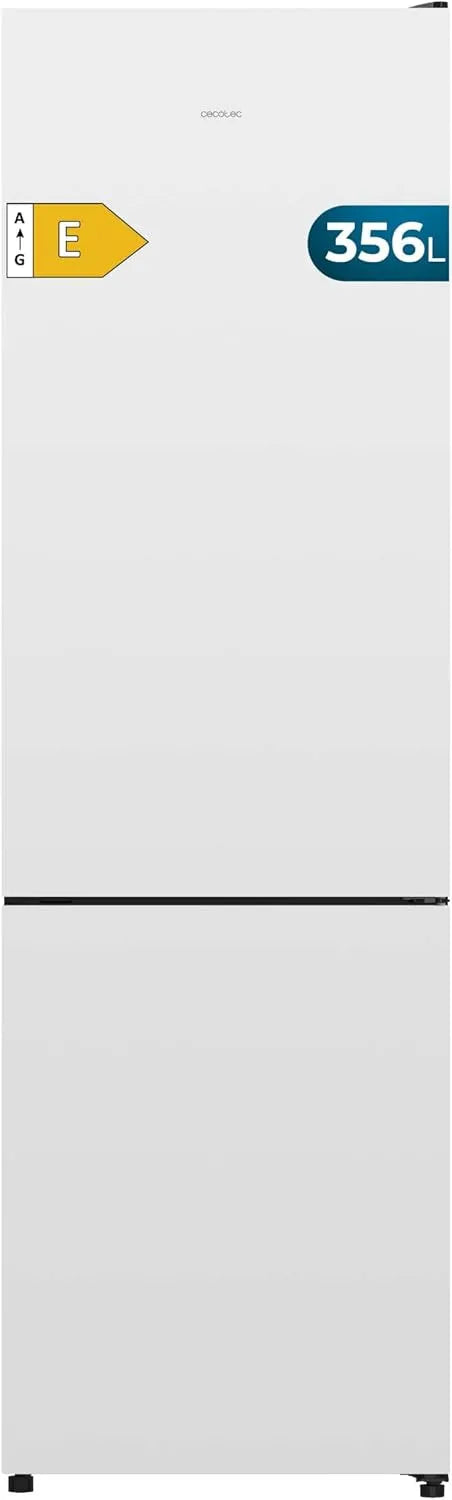 Cecotec 356i, Køleskabe, Køleskab Combine Total No Frost 356L Bolero CoolMarket Combi hvid E. 200cm, Hvid, 356L, 200cm, 59, 5cm, 37dB