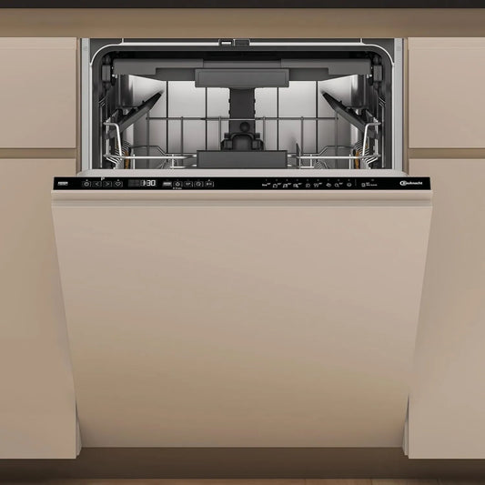 Bauknecht BK7IPA15BM6L0, Opvaskemaskiner, 60 cm, Fuldt integreret opvaskemaskine / 60cm / 15 MGD / EEK A / Maxi Space - Interior /, Sølv, 6L