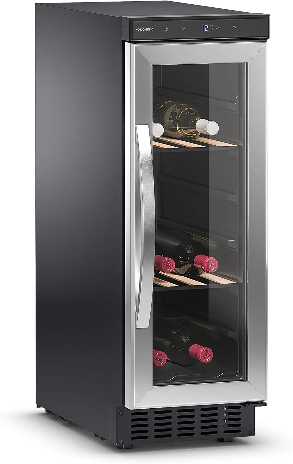 DOMETIC B29G, Vinkøleskabe, Kompressor Vin Køleskab med glasdør til 29 flasker, Sort, 29G