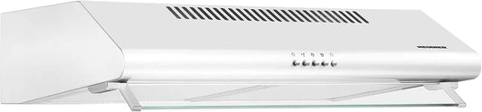HEINNER 3-stufige CH-400, Underbyggede emhætter, 60 cm rustfrit stål understruktur hætte - 326.4 m3 / h luft udgang, 2x60W motor, Sølv, 60 cm