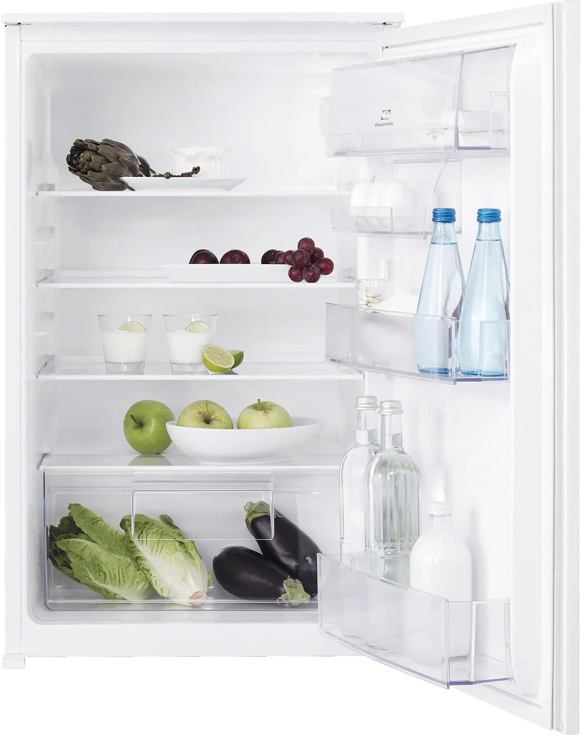 Electrolux LRB2AE88S, Køle-/fryseskabe, bygget i køleskab med en dør, serie 500, klasse E, kapacitet 142 liter, LED, Hvid, 142 l