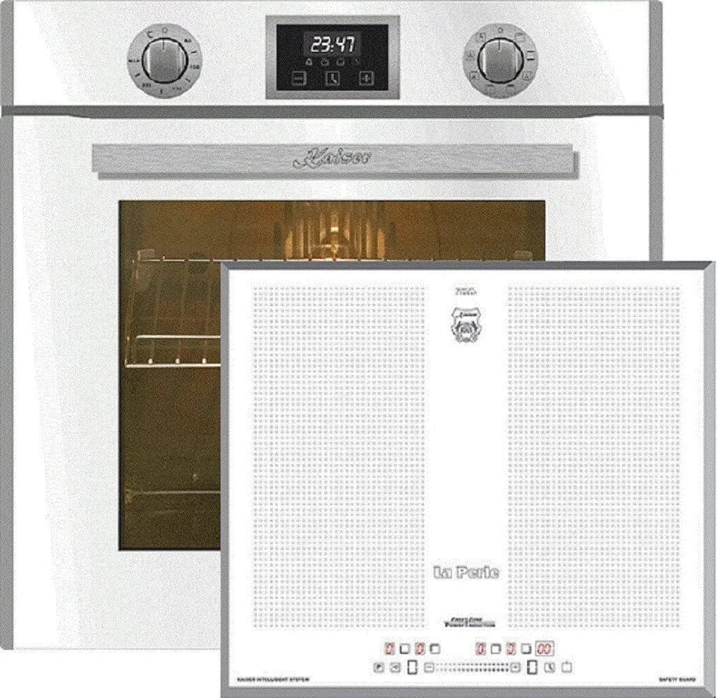 Kaiser, Ovne, køkkenudstyr ovn sæt EH 6326 W + KCT 67 FIW, indbygget i elektrisk ovn, selv, Sort, 6326 W, 79L, 60 cm, 73 L