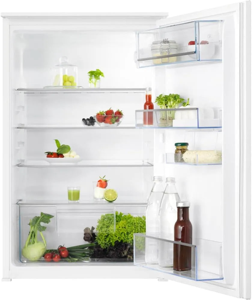 AEG TSK5O881ES, Køleskabe, bygget i køleskab 88 cm uden fryser, serie 5000 OptiSpace: 3x multijusterbar, Hvid, 88 cm, 142L
