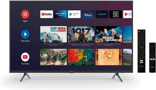 STRONG DVBT-2/C/S2 SRT42FC5433U, TV'er, FHD DVB- T2 / C / S2 SMART Android TV (Google, Netflix, YouTube), DVBT-2 / C /, Sort