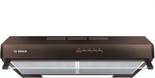 Bosch DUL63CC40, Underbyggede emhætter, serie 4 understrukturhætte, 60 cm bred, cirkulerende og udstødning luft, LED, Brun, 60 cm, 15 x 60 x 48