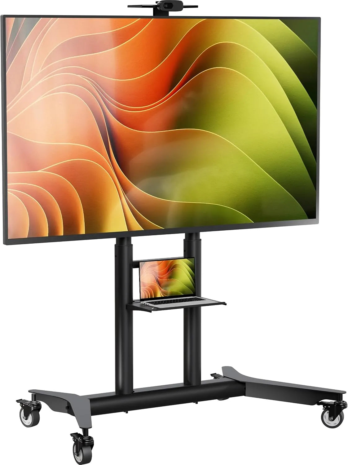 ONKRON TS1871-B TS1871, Stativfødder, TV stand rullende 55-90 ', op til 75 kg, max VESA 800x600, B, Sort, 90 ', 75 kg, 800x600, OLED