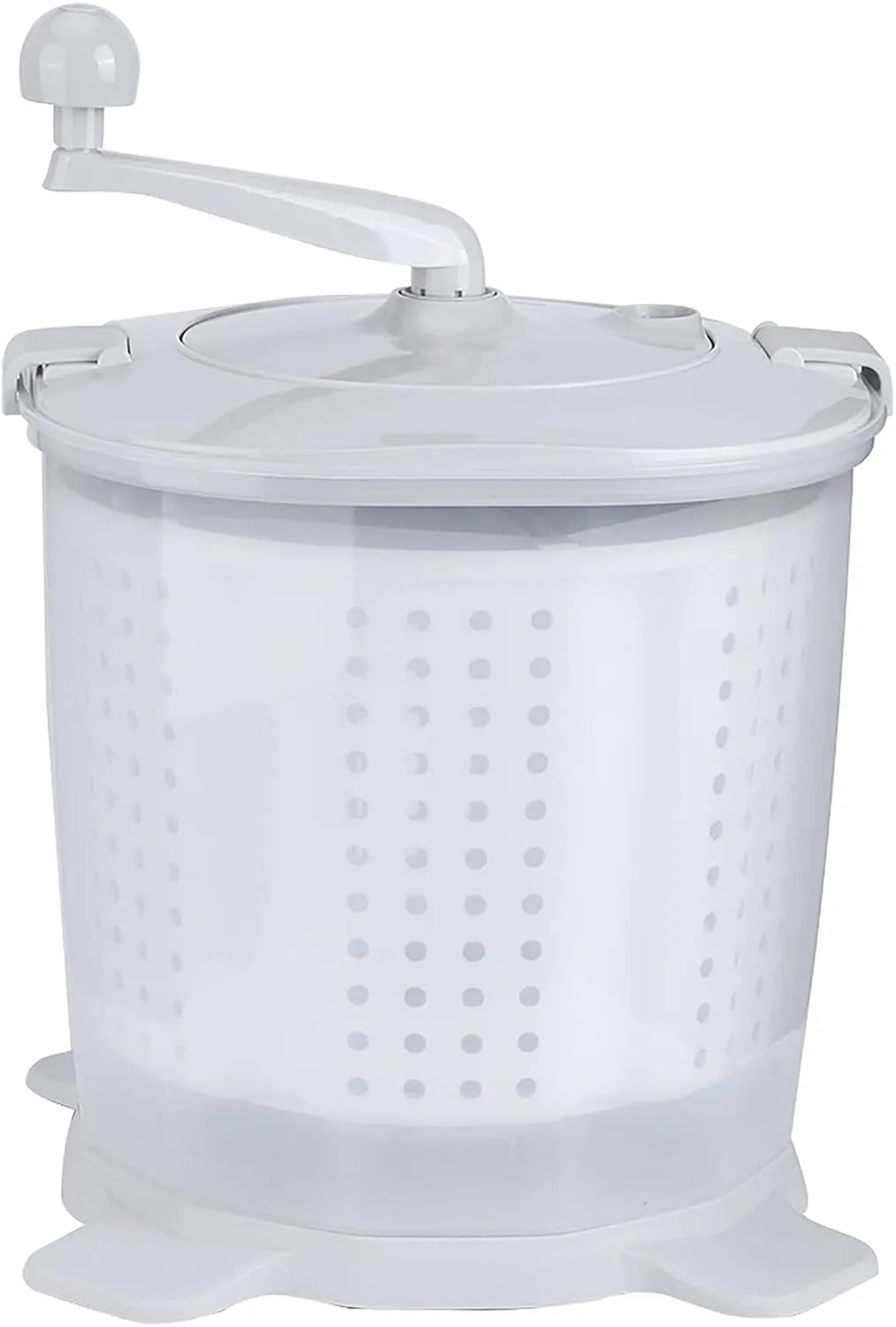 Phefop, Vaskemaskiner, Bærbar manuel vaskemaskine, minihånd-krumtap vaskemaskine med 1200 omdrejninger /, Hvid, 1200 rpm, 3345 g, 40 x 33 cm