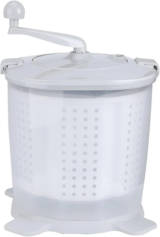 Phefop, Vaskemaskiner, Bærbar manuel vaskemaskine, minihånd-krumtap vaskemaskine med 1200 omdrejninger /, Hvid, 1200 rpm, 3345 g, 40 x 33 cm