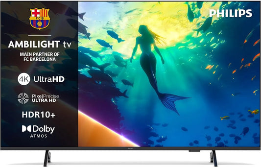 PHILIPS 65PUS8500/12 65PUS8500, TV'er, / 12 164cm 65 '4K Ambili', Sort, 164cm, 65 ', 4K, 60 Hz
