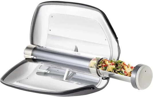HYDEE, Portable Solar Cooker, Camping Cooker, Solar Cooker, Smoke- Free, Miljøvenlig, Sort, 7, 5 cm