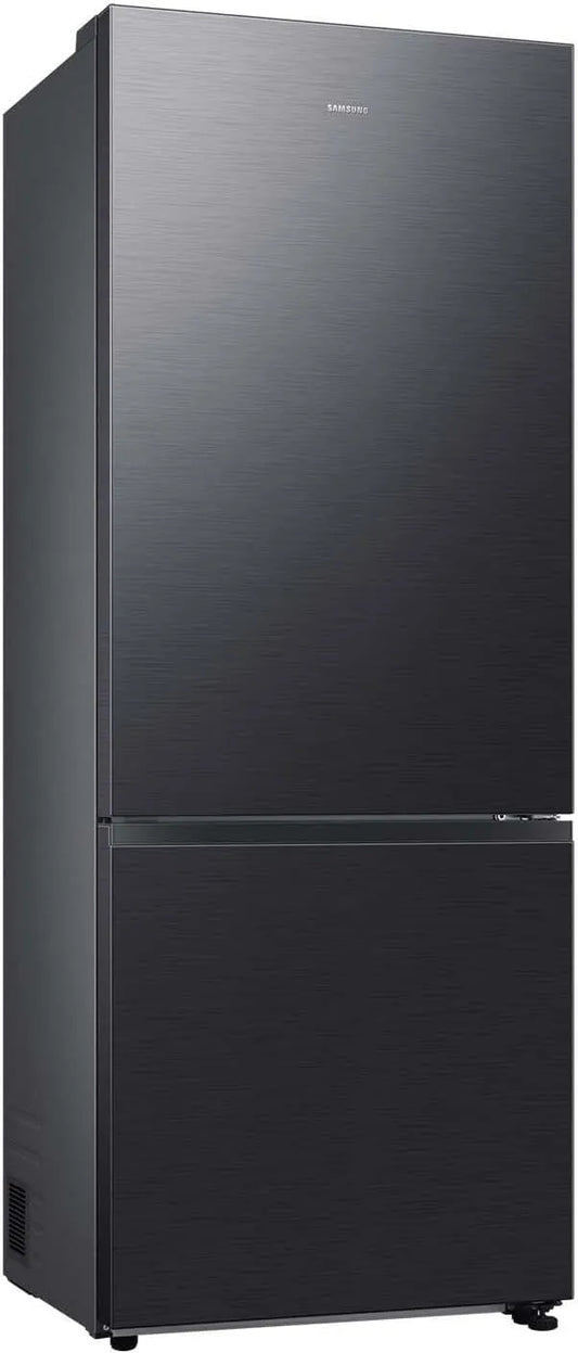 Samsung RB53DG703CB1EF, Køle-/fryseskabe, Cooler- Fryser, 203 cm, 538 l, Ekstra bred (75 cm), Freezer- fryser, Wifi & AI, Sort