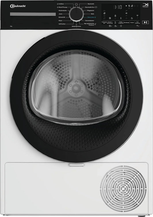 Bauknecht, Varmepumpetørretumblere, BD 9C WBS Heat Pump Drier / 9 kg / Præcision Dry - Intelligent tørring / Inverter, Sort, 9 kg, 127 l, 195 kW