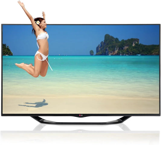LG 60LA7408, TV'er, 152 cm (60 tommer) Cinema 3D LED baggrundsbelysning TV, EEK A + (Fuld HD, 800Hz, Sort, 60L, 152 cm