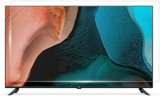 SaryEdge, Skærmbeskyttelse til TV, Skærmbeskyttelsesfilm til fjernsyn, mat, glas- fri, blo-filtrering, ridsefast, Sort, 60 inch, 1327 x 749 mm