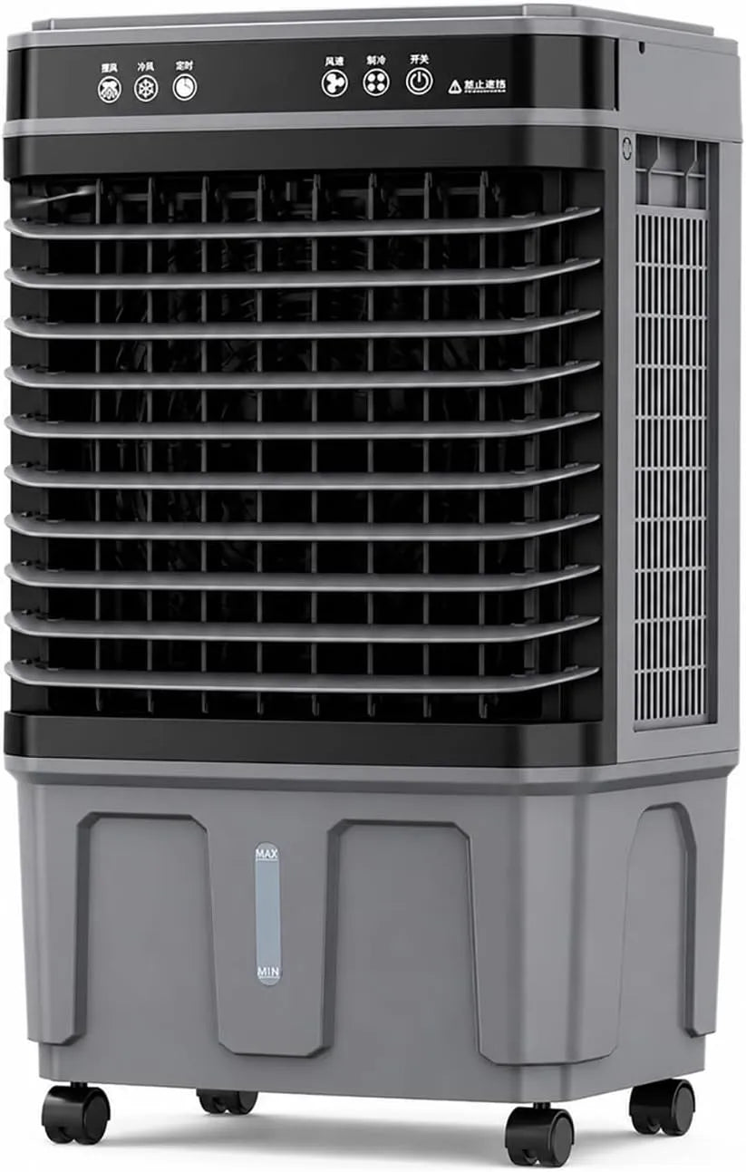 CMYAOYC 20L-50L, Split-klimaanlæg, Kommerciel fordampningsluftkøler med 4 størrelser vandtank, Hvid, 20L, 50L, 30 l, 40 l