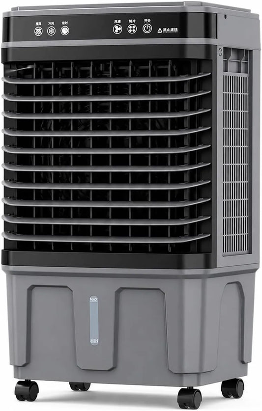 CMYAOYC 20L-50L, Split-klimaanlæg, Kommerciel fordampningsluftkøler med 4 størrelser vandtank, Hvid, 20L, 50L, 30 l, 40 l