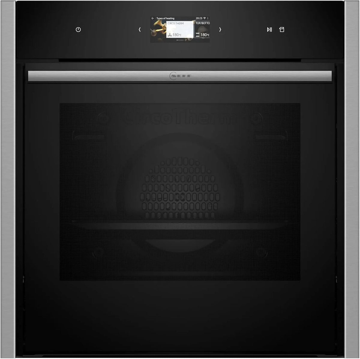 Neff B64FS31N0, Ovne, N 90, build- in damp ovn, Integrable ovn 60 x 60cm, Lavet i Tyskland, Slide &, Sort, 60 x 60cm