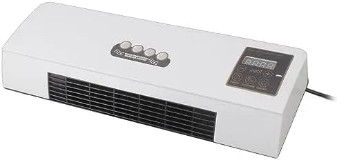 KIMISS, Fordampningskølere, 1800 W væg samling, naturlig vind og varme, PTC varme med fjernbetjening, timer, Sort, 1800 W, 220 V, 1980 g, 4 l