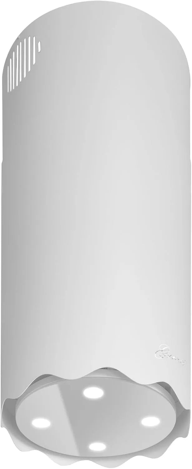 Gurari, Frithængende emhætter, Island hætte 40 cm GCH P 892 WH Diamond • Fume ekstraktor hætte hvid Matt •, Hvid, 40 cm, 892 W, 34 dB, 58 dB