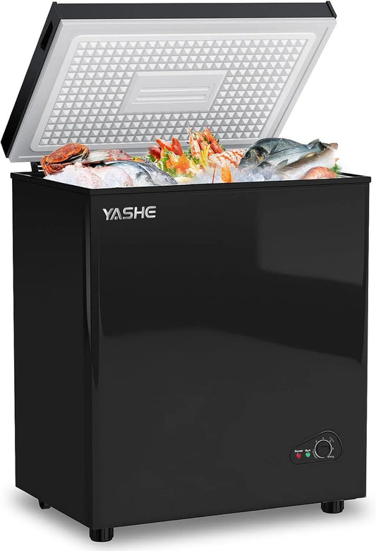 YASHE, Kummefrysere, fryser 150L, fryser, sort, 150L, 45 dB, 157 kW