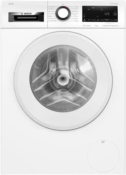 Bosch WGG244F1FR SER6, Vaskemaskiner, Front loader vaskemaskine 9 kg i- DOS induktion L60 cm 1400 rpm klasse A Steam, Hvid, 9 kg, 60 cm