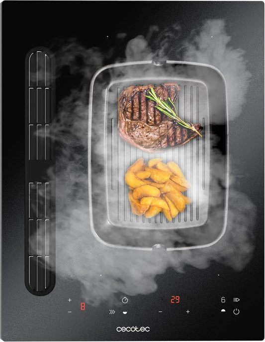 Cecotec, Kogeplader, Bolero Squad induktion hob IH 2200 FullFlex ShieldGlass. 40 cm, med udløser, 3500, Sort, 40 cm, 3500 W