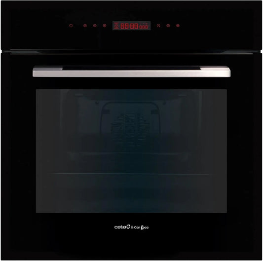 CATA, Ovne, MT 8012 BK Bygnings- i ovnen Elektrisk energi klasse A AquaSmart Rengøring 11, Sort / sølv, 72 L, 60 cm