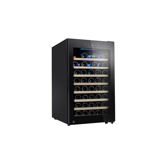 GGM Gastro, System Gastronomi Udstyr & Tilbehør, vin køleskab 120 L, 1 zone, 52 flasker, 495x580x840 mm, Sort, 120 L, 495 mm