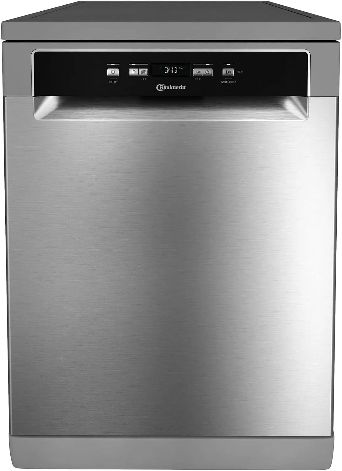 Bauknecht BKSV2, Opvaskemaskiner, 60 cm, FAN fritstående opvaskemaskine / 60 cm / ActiveDry - automatisk døråbningssystem, Sølv, 41 dB