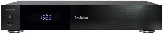 R_volution, R volution, R volution HDR10, Streaming af klienter, + PlayerOne 8K Media Player, kompatibel med Dolby Vision og +, Sort, 8K, 4K