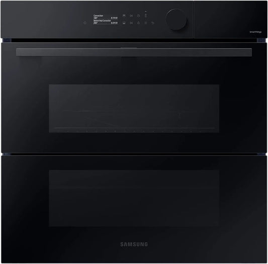 Samsung NV7B5775QDK/U1 NV7B5775QDK, Ovne, / U1 Dual Cook Flex Pyrolyse Bagning Furnace sort - Series 5, Sort, 76 l