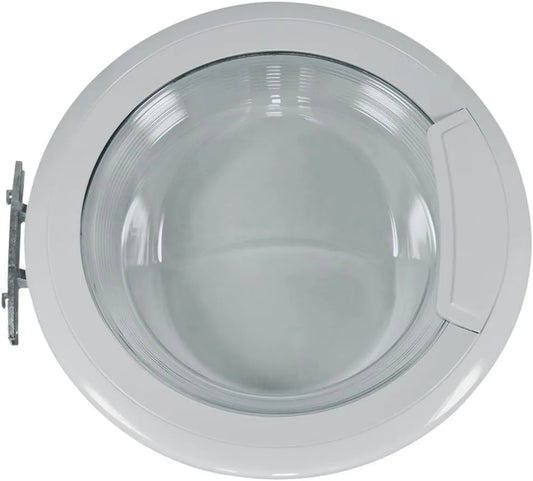 easyPART, Døre, egnet til Bauknecht 481010604375 dør helt plastik glas, Gennemsigtig, 430 mm, 125 mm