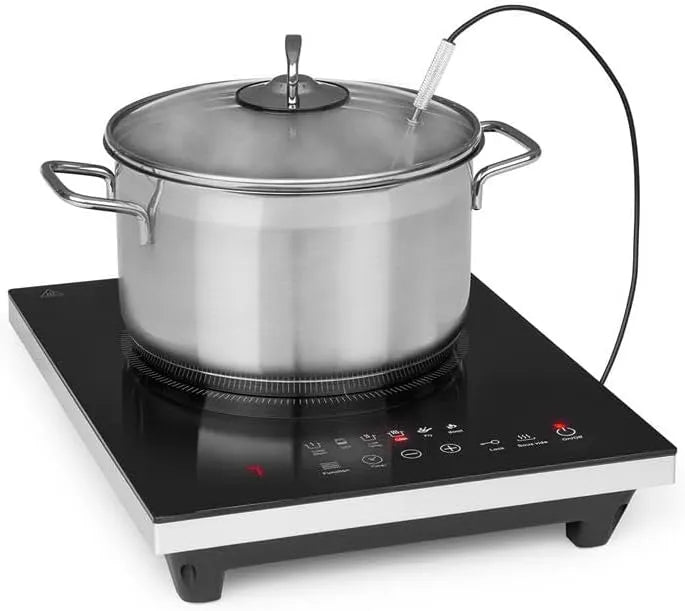 Klarstein, Kogeplader, Cook n Roll - Hotplate Induction kogeplade, 2000W, Kochfeld: 26 cm Ø, 10, Sort, 26 cm, 240 V, 50 Hz