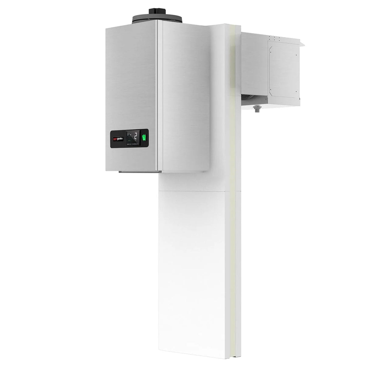 GGM Gastro, Kølemontrer, vægkølerenhed til 7, 5 m3, Sort, 3 G, 95 kg, 600 mm, 150 mm