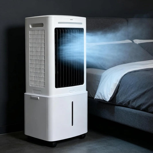 Generisch, Mobile klimaanlæg Mobile uden udstødningsslange 25L, Hvid, 25L, 5 kg, 1 l, 2 g